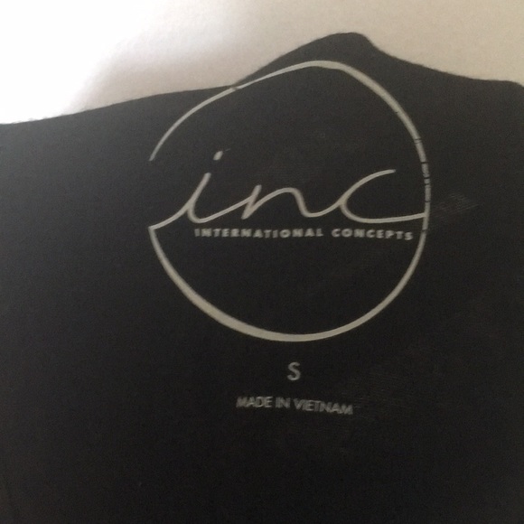 Y2k INC International Concepts black sequin tank top - Picture 4 of 5